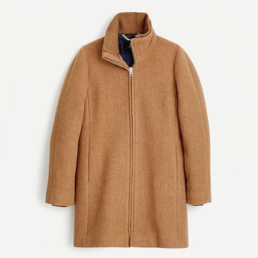 J Crew Wool Stadium Coat